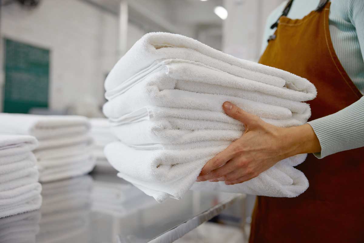 Hotel towels